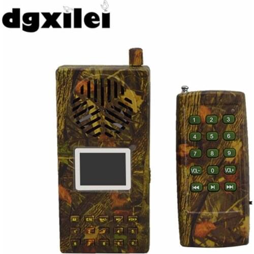 Outdoor Hunting Decoy Bird Caller Bird Hunting Speaker Mp3 Bird Sound Loudspeaker Amplifier with Lithium Battery