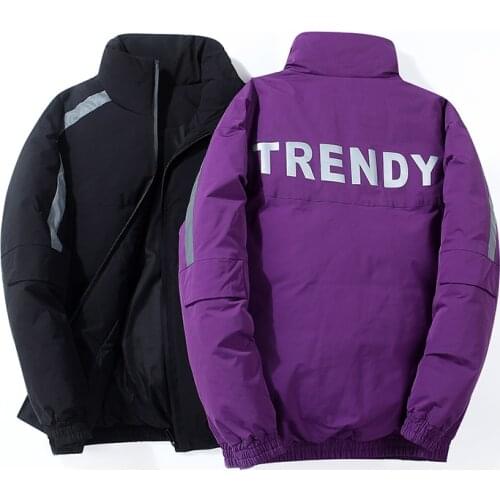 80% White Down Parkas Men Winter Brand Cotton Coats Casual Mens Stand Collar Warm Puffer Jackets Zipper Windproof Windbreaker