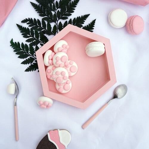 SWEETGO Dessert plate handmade cupcake tray cake tools 20cm perfume/makeup/jewelry storage plate sweet table cake pops decoratig