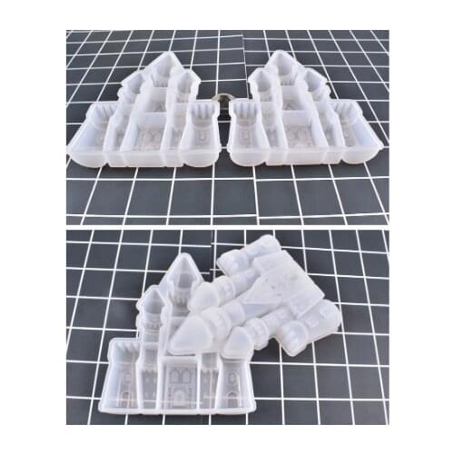 Castle Epoxy Silicone Mould For Molds Resin Jewelry For Jewelry Making Tools DIY Craft