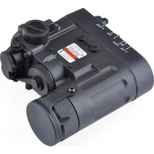 Airsoft Flashlight IR Laser Led Torch DBAL-EMKII w/ Multifunction Tactical IR illuminator Battery Case