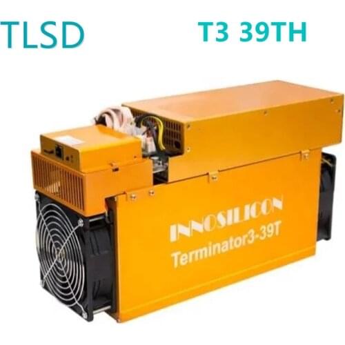 TLSD Used Innosilicon T3 39TH Miner Btc Mining Machine
