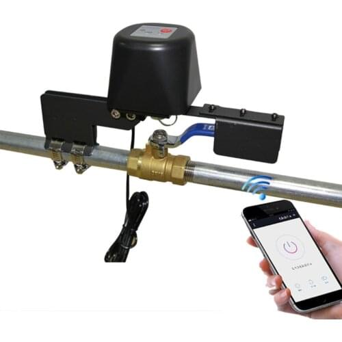 Tuya Zigbee Smart Water Valve WIFI Control Gas Shut Off Valve WIFI Sprinkler Controller Works with Alexa,Google-home