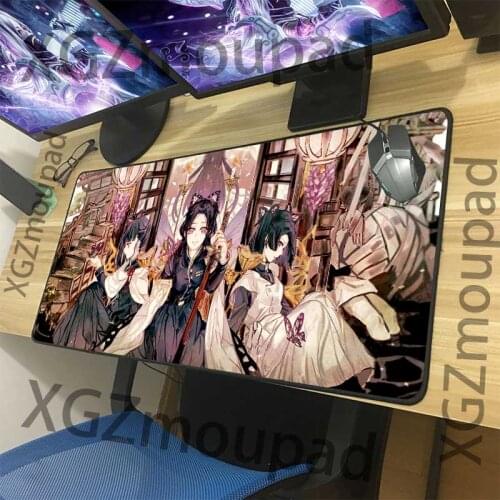 XGZ animation mouse pad killer Mouse Pad Black lock edge classic computer desk pad rubber anti slip table pad mouse pad