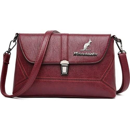 Women Messenger Bags Soft Leather Crossbody Bag for Women Luxury Handbags Women Bags Designer Female Shoulder Bag Sac Main Femme