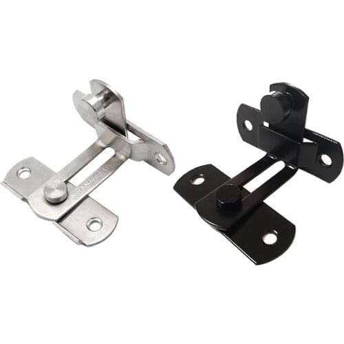 1pc Stainless Steel Barn Sliding Door Buckle Locking Lock For American Barn Door