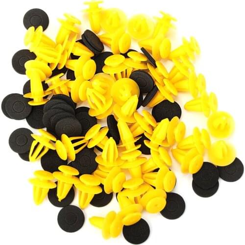 10mm Car Door trim panels fixed clip Auto Fastener Clip for OPEL Corsa Insignia Astra Antara Meriva Zafira Mokka Cruze aveo