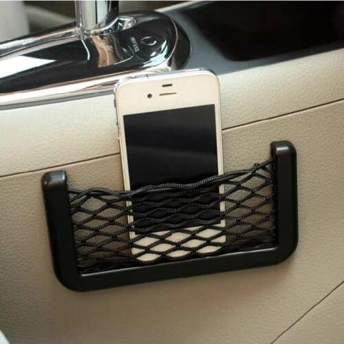 1x Car Net Storage Bag box Sticker For Alfa Romeo 147 156 159 Alfetta Berlina Brera Mito Giulia Milan