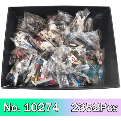 2352pcs Movie Series Ghost Bustersd GHOSTBUSTERS ECTO-1 Car Model Building Block Bricks Compatible 10274 Toys kids Gifts