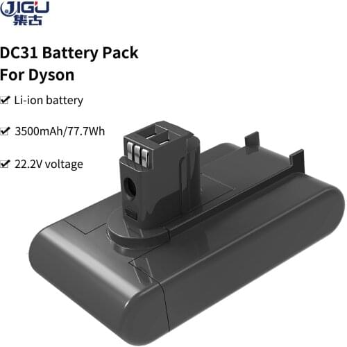 JIGU 22.2V 3500mAh DC31 DC31A Battery for Dyson DC31 DC34 DC35 DC44 DC45 Animal Handheld Vacuum Cleaner L70