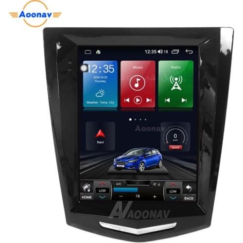 Android 10.0 4G LTE car radio For Cadillac ATS ATSL XTS SRX 2013-2017 car stereo radio Tesla screen multimedia player