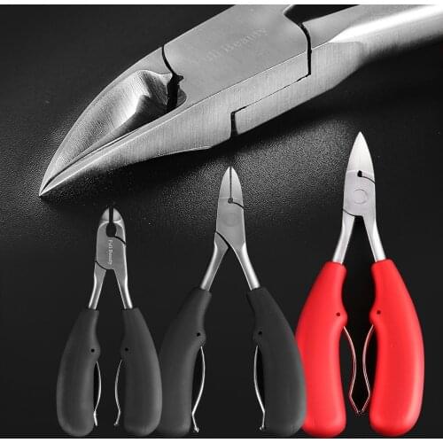 Professional Nail Clipper Eagle Beak Cutter For Pedicure Paronychia Ingrown Nail Nippers Pliers Scissors Manicure Tools PPQ1-23