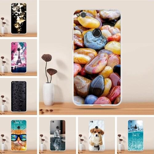 For Huawei P8 Lite 2017 Case Cover For Huawei P9 Lite 2017 Case TPU Silicone Cover For Huawei Honor 8 Lite /Nova Lite/ GR3 2017