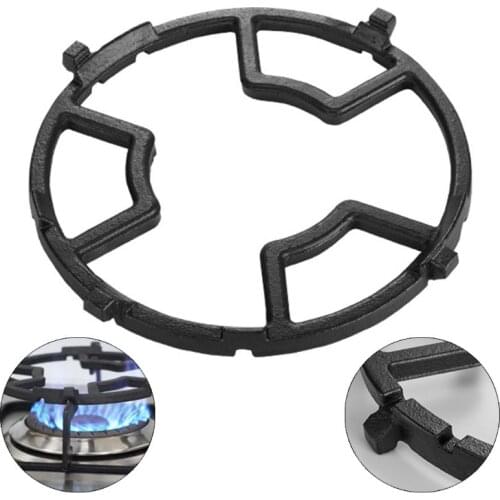 Cast Iron Wok Pan Support Rack Stand for Burner Gas Stove Hobs Cooker Home Kitch