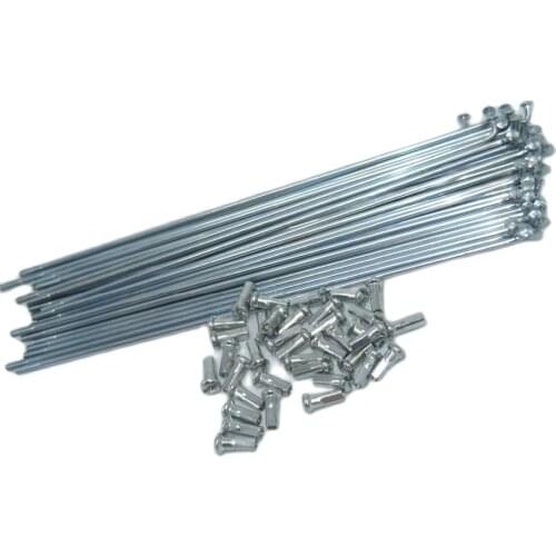 Electric bicycle 12G Diameter 2.5mm Length 64-228mm spokes #45 Steel + nipples 37pcs/lot