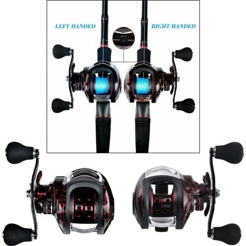 Spinning Fishing Reels Baitcasting Reel Saltwater Left Right Hand Spool