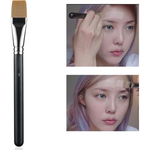 Cosmetic 191 Flat Square Foundation Brush Liquid Cream Mask Paint Brush for Make Up Blender Tool