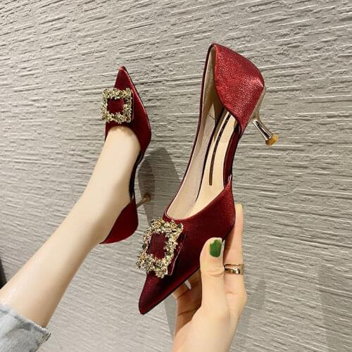 Women's Stiletto Heels Luo flower China