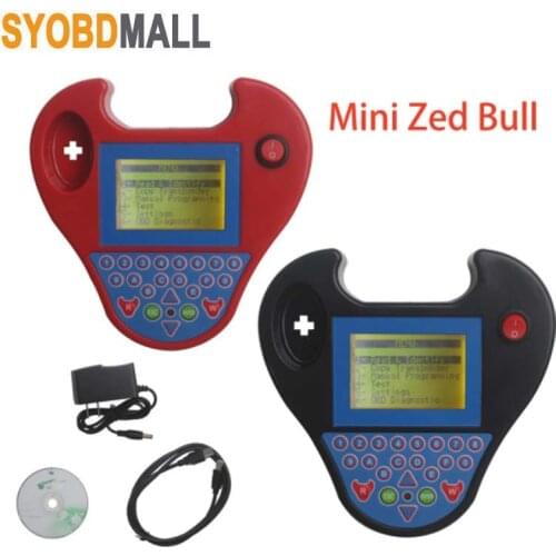 2019 Newest V508 MINI Zed Bull Key Programming Immobilizer Fast Speed Super MINI Zed-Bull ZedBull for Car Key Copy Chips