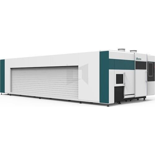 2021 New Product Fiber Laser Cutting Machine Cover Metal Plate and Pipe High Power cutter with Protcet cover