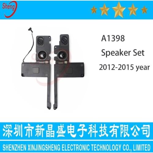 NEW A1398 Left + Right Side Internal Speaker for Macbook Pro 15" A1398 Speaker L/R Set Replacement 2012 2013 2014 2015 Year