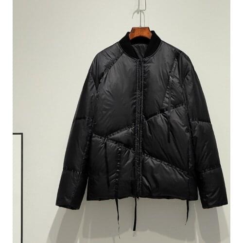 Down Coat Winter Women 90% White Duck Down Jacket Female Short Puffer Feather Parkas Oversized Womens Feather Clothes