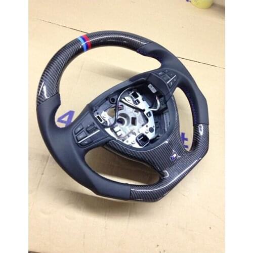 For BMW 5 Series Carbon Fiber Steering Wheel D Type