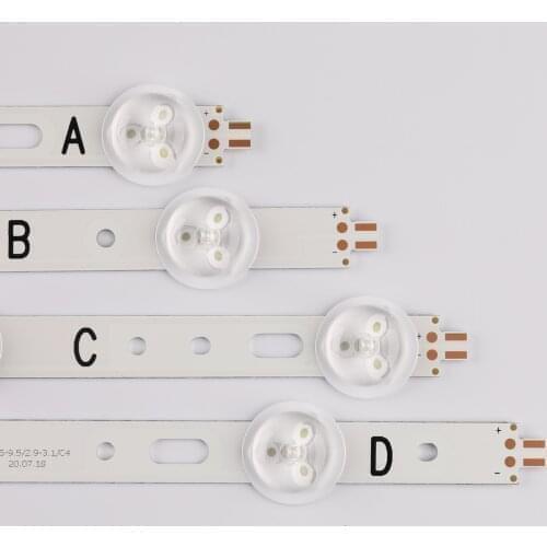 New 10 Pieces/set 40D1333B 40L1333B 40PFL3208T LTA400HM23 LED backlight bar SVS400A79 4LED A B D 5LED C type Rev.1 120712