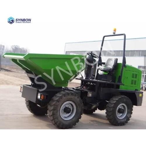 SYNBON 3 ton 4WD mini dumper truck hydrauic multifunction dumper truck construction vehicles construction machinerySYD30