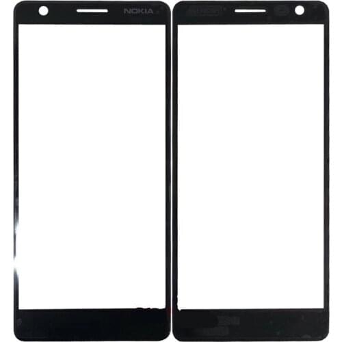 Nokia2.1 Outer Screen For Nokia 2.1 NK Front Touch Screen Panel LCD Display Out Glass Cover Lens Phone Repair Replace Parts