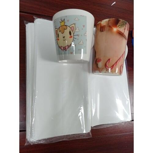 XHL-SUB150290 Sublimation Shrink Wrap Sleeves 15W*29Hcm Heat Transfer Sleeve for Sublimation In Convection Oven - Tumblers Mugs