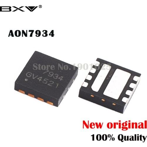 10pcs AON7934 AO7934 7934 MOSFET QFN-8 new original