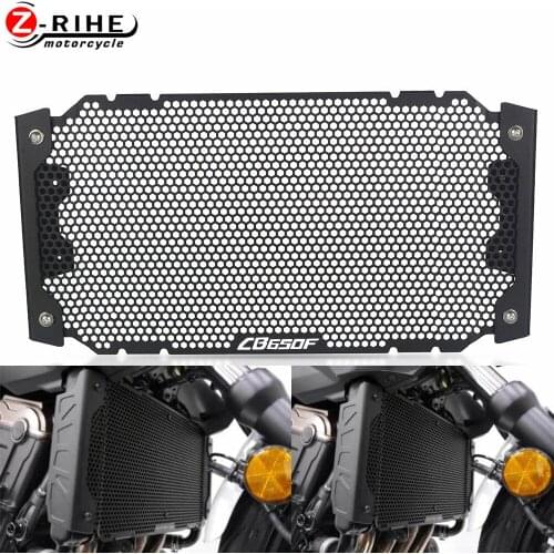 Motorcycle Accessories Radiator Grille Guard Cover Aluminium Water Network Parts For Honda CB650F 2017-2020 CB 650 F 2018 2019
