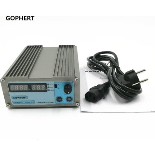 CPS-6003 60V 3A DC High Precision Compact Digital Adjustable Switching Power Supply OVP/OCP/OTP Low Power 110V/ 220V