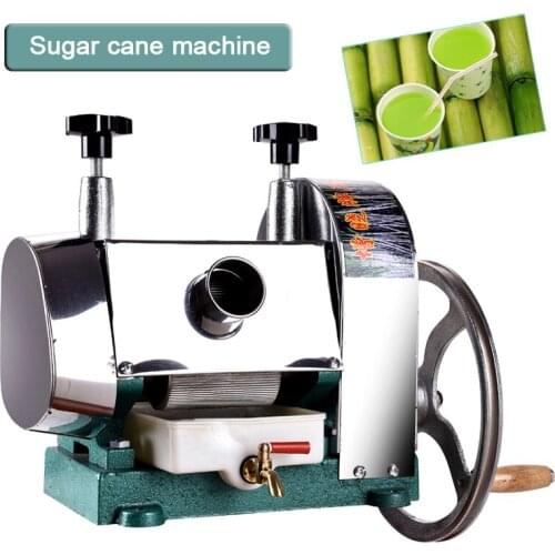 ZX-100 Hot selling Stainless steel Manual sugarcane juice machine cane-juice machines Commercial Juicer 50KG / hour 1pc