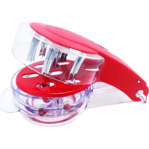 6 Single Hole Creative Cherry Olive Stoner Seed Corer Remove Tool Fast Remover Durable Kitchen Gadget Accessories Anti-dust Tool
