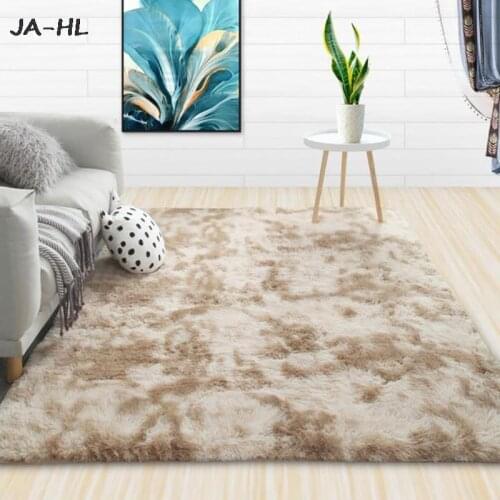 1pc Thick Carpet for Living Room Plush Rug Children Bed Room Fluffy Floor Carpets 40*60cm