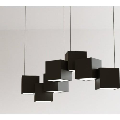 Magic Cube Led Pendant lights modern Ceilng Hanging Lamp indoor lighting for Dining Room Living Room home Decor Light Fixture