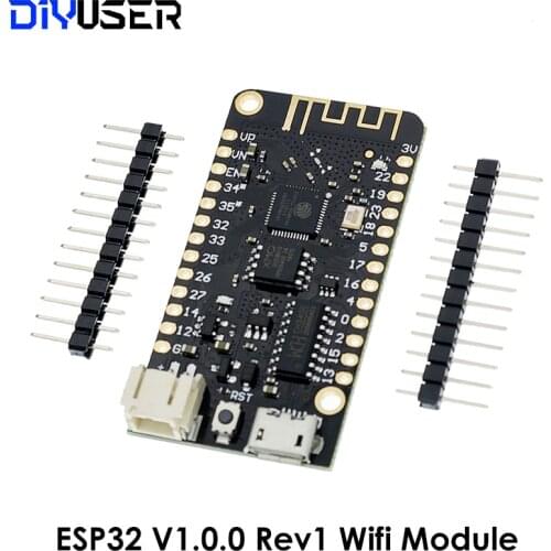 Wifi Bluetooth Development Board Antenna ESP32 ESP-32 REV1 CH340 CH340G Micro USB Lithium Battery Interface