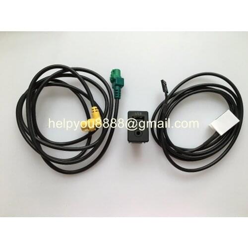 Micphone Mic Bluetooth Cable Aadaptor USB line for BMW Professional 6512 9343207-01 E6 COMBOX RCD213-22 E90 X1 car CD player