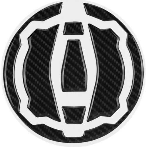 Black Carbon Fiber Motorcycle Gas Tank Cap Pad Cover Sticker Decals For KAWASAKI Z900 Z650 2017-2018 Motorcycle Accessories