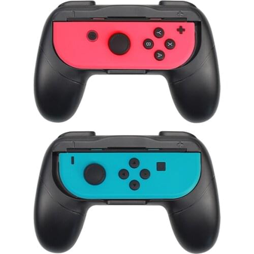 A pair Switch Joy-Con Left and Right Game Small Handle Grip NS Horizontal Handle Enhance Joy-Con Feel