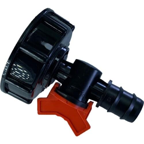 S60x6 IBC Hose Adapter Water Tank Fittings Coarse Thread Garden Tap Ball Valve IBC Tote Parts