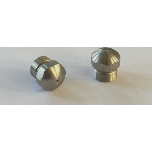 1/8” Pipe Drain Sewer Cleaning High-Pressure Dredging Nozzle Stainless Steel