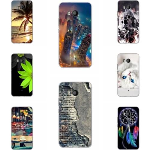 For HTC U11 Thin Silicone Phone Case For HTC U11 U 11 Cool Pattern Printing Bag For HTC U11 Dual Fundas TPU Cover 5.5" Bumper