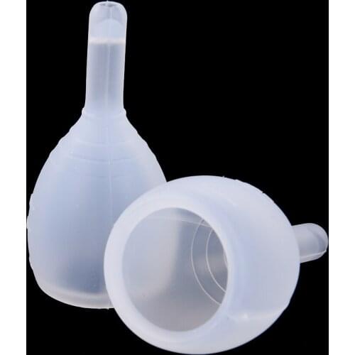Womens Fashion Menstrual Period Cup Cute Health Care Beauty Feminine Hygiene Product Reusable Medical Grade Silicone Soft