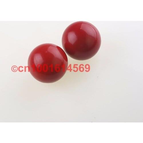 2x China Joystick Ball Top 35mm For Joystick 7 color Ball Coin Operator Arcade Game Machine Part Arcade Cabinet Accessories -Red