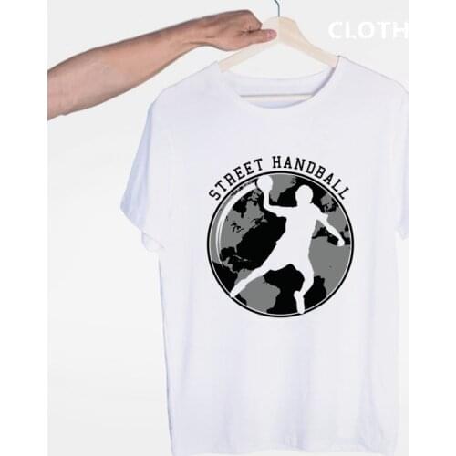 Handball T Shirt Men New Summer Short Sleeve Fashion Cool T-Shirt Tops Men Clothing