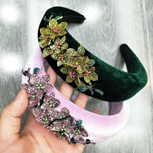 Sponge Crown,Fashion Rhinestones hairband, New fashion Flower Headband,Rhinestones,Hair accessories