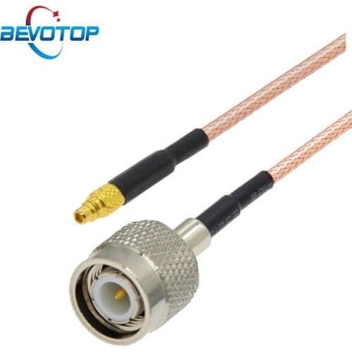 TNC Male to MMCX Male Plug Adapter Cable RG316 Pigtail PCI WIFI WLAN Antenna Jumper Extension Cord RF Coaxial Cable